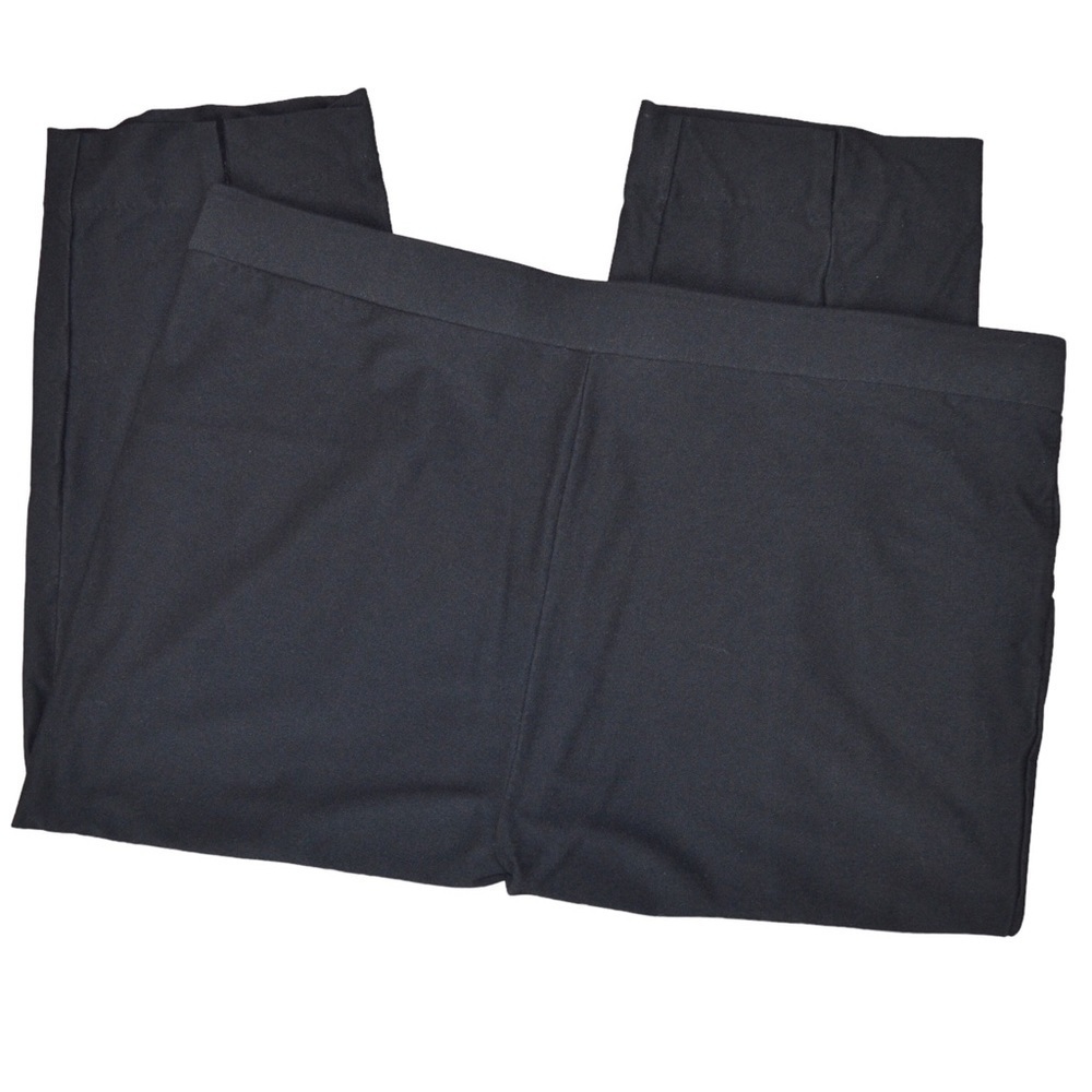 Marla Wynne Wynne Layers Crop Crepe Pants, Black - Size 2XP - Picture 5 of 7